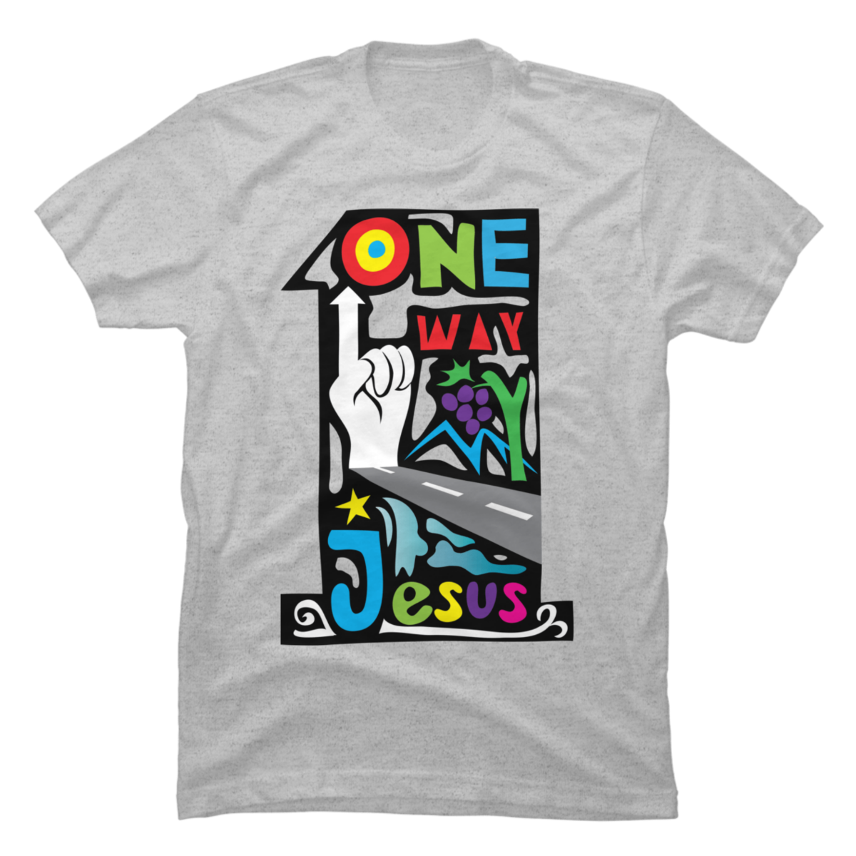 one way jesus shirt one way jesus shirt